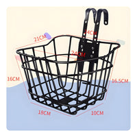 Kids Bike Basket Lightweight Child Transport for Outdoor