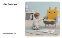 rotating cuddly creature Chair High support Support Toddler Armchair Lightweight for children