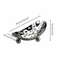 Hammered Fruit Bowl Hand Polished Pedestal Fruit Bowl Food-Safe for Dining Table