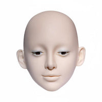 Eyelash Extension Practice Head Soft Gel Eyelash Extension Mannequin Skin-Tone