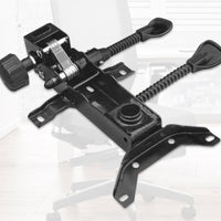 Multi-Functional Gaming Chair Replacement Base Heavy Duty Gaming Chair Base Plate Easy Installation Swivel Seat Mechanism Long-Lasting for Gamers, DIYers