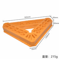 Woodworking Right Angle Clamp, High-Strength Nylon Plastic, 45/90 Degree Positioning Clamp