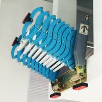 Wall-Mounted Folding Loft Ladder Space-Saving Retractable Attic Stair Telescopic Attic Ladder for Homeowners