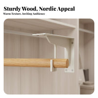 configurable Garment Shelving Corner-Fit Home Organization DIY Assembly Wallaccommodating framework for Homeowners, Cloakroom