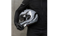 Modular Helmet Removable Helmet with Dual Visor Washable for Motorcyclists, Commuters, Long Distance Riding