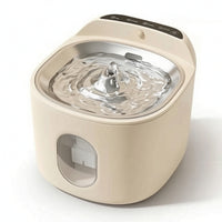 Cordless Cat Water Fountain Smart Drinking Fountain with Stainless Steel Basin