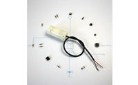 Miniature Vibratory Device Vibration Motor Compact Vibrating Motor with Wires Low-Power for Makers, Massage Cushions, Waist Belts