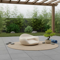 Non-Collapsing Ergonomic Meditation Cushion Posture Support Zen Meditation Floor Chair for Meditators, Living Room
