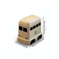 Rolling Trash Bin Inner Liner Household Container Window Cutouts