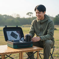 Portable Pour-over Coffee Set Allcomprehensive for Camping, Office, Travelers