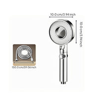 High Pressure Shower Head, Handheld Showerhead Kit, Adjustable No-Drill Installation, Bathroom, Home, Massage Spray