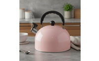 Pink Singing Kettle    Whistle 3L Stovetop Water Kettle Anti-Heat Handle Stainless Steel Whistling Teapot for Coffee Drinkers, Home Bar