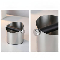 Coffee Grounds Bin Knock Box Sturdy Espresso Dump Bin for Baristas