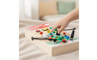 Busy Board with Sensory Switch Board Activity toy Skills for Travel, Preschool