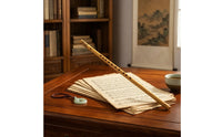 Traditional Vertical Bamboo Flute Accurate Tone Bamboo Flute with Membrane Melodious Woodwind Instrument Portable for Practice
