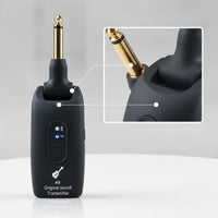 2.4 GHz Wireless Guitar Receiver Low-Latency Wireless Audio Transfer System Portable Guitar Transmitter and Receiver Compact for Guitarists, Bassists, Performers, Stage, Rehearsal, Busking, Home Practice
