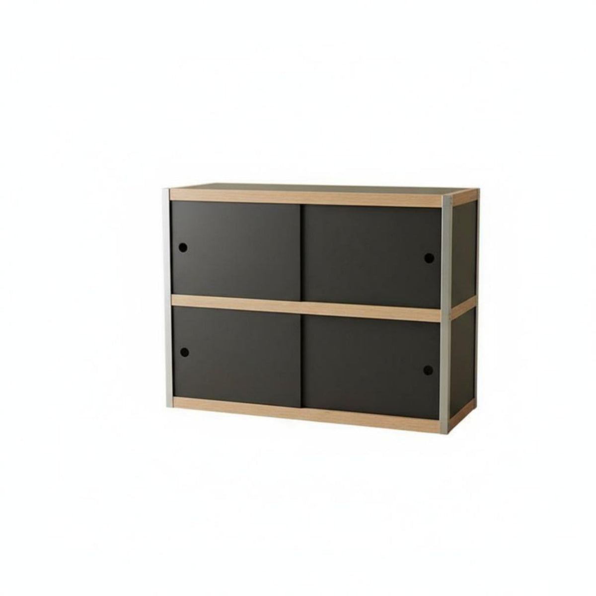Fluted Glass Door Cabinet Vintage design Sideboard Large Capacity Multi-Functional for Homeowners, Apartment Dwellers, Entryway