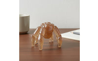 Stress Relief Alien Creature Press Toy Glitter Filled Five-Legged Crab-Like Figure for Office