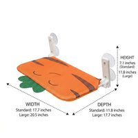Hanging Cat Bed Window Cat Bed, Suction Cup Cat Bed Cat Hammock with Breathable Mesh Material, Foldable Space Saving Sunbathing Place for Indoor Cats