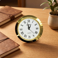 Clock Insert Mini Replacement Clock Insert Compact for Crafters, DIY Crafts