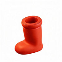 Boot-Shaped Tissue Box Natural Resin Home Decor Easy to Clean