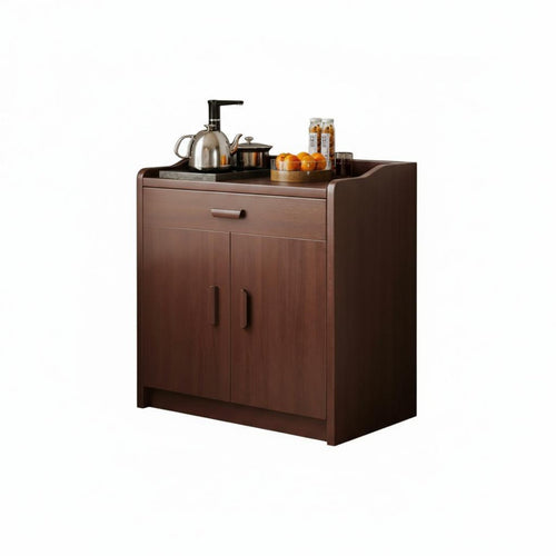 Dining Room Sideboard Solid Wood Kitchen Buffet Hutch Multi-functional Storage Cabinet Essential Furniture Suitable for Families Homeowners Hallway Entryway