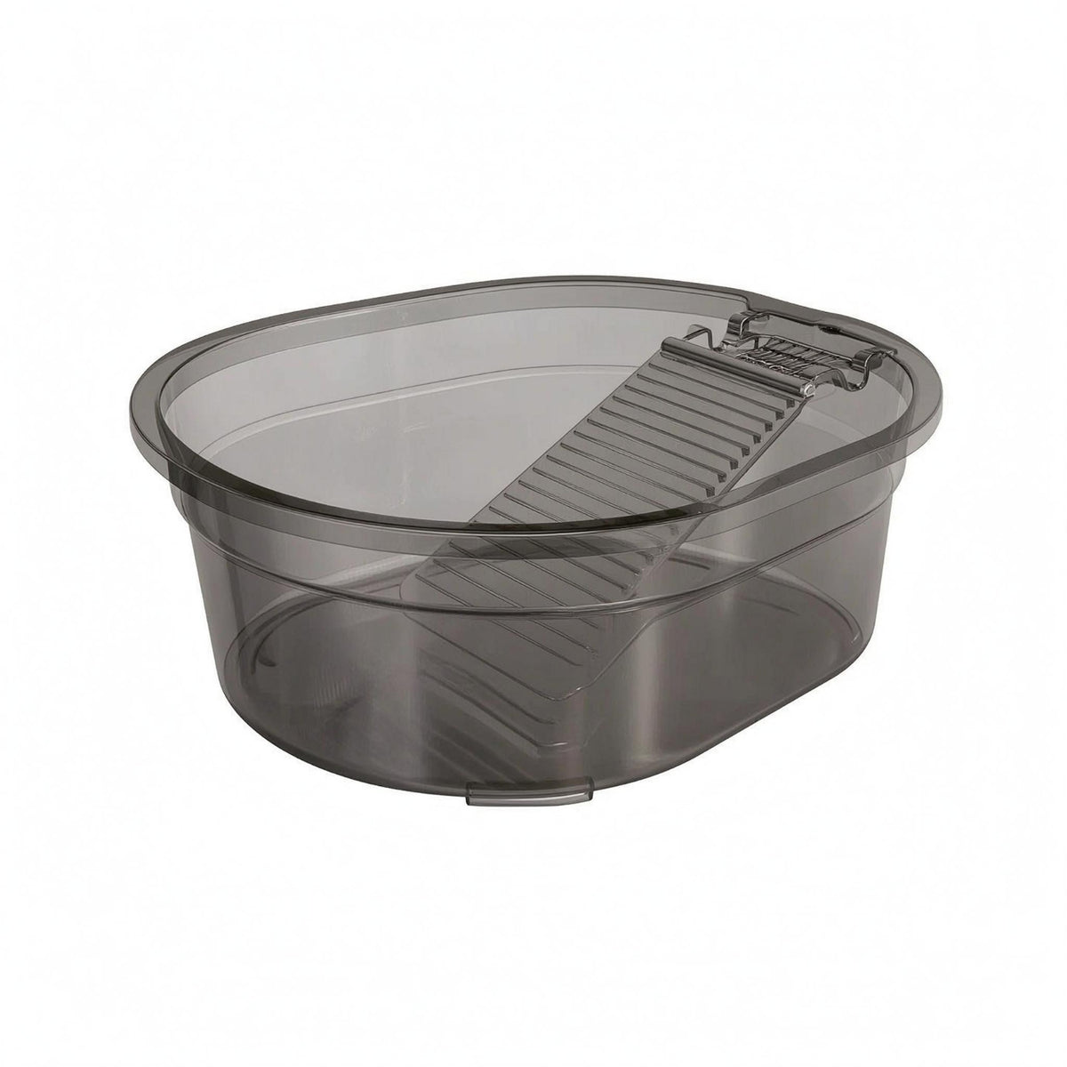 Washboard Tub Oval Shape Wash Basin Angled Scrub Board