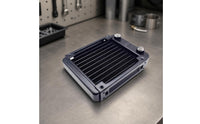 Black-Cooling Heat Exchanger Aluminum Liquid-Cooling Heat Exchanger Compact Heat Exchanger High-Performance for DIY Builders