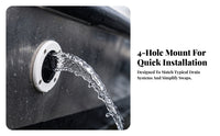 Screw-Mount Marine Drain Drain Port