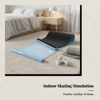 Sliding Mat, Skating Training Board, Indoor Fitness, Leg Shaping Equipment