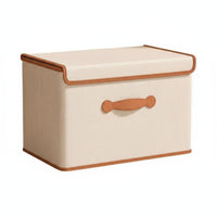 foldable Framed Box Large Capacity Household Storage Stackable for Dorm Room