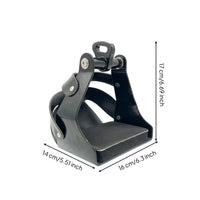 Foot Support Black English Riding Foot Support Equestrian Gear