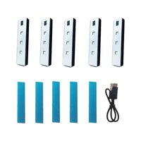 Cordless Car Door Light, RGB Motion Sensor, Waterproof