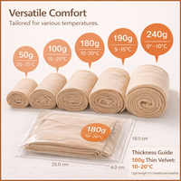 Fleece Lined Tights for Women with Thermal Insulation for Winter, Opaque Footless for Office Wear, Anti-Friction Velvet Design