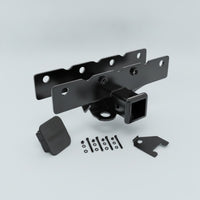 2-Inch Hitch Opening Adapter Steel Tow Hitch Adapter   Hardware for off-Roaders
