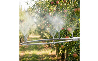 Stainless Steel Spray Loop Circular Misting Nozzle Outdoor Aerosolizing Nozzle for Gardeners, Farmers, Garden