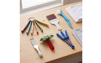 6 Pieces Custom Air Conditioner Cleaning Kit Efficient Air Conditioning Cleaning Tool Versatile Fin Comb Reusable for Homeowners