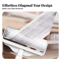 Sticky wheel Brush Tear-away Sheets fuzz extractr Portable for Bedding, Furniture