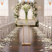 Wedding Decor Stand Metal Frame Crystal Hanging Display Decorative for Hotel, Stage
