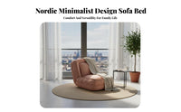 Human-Sized Pet Bed Foldable Stress Sign Lazy Sofa Adjustable Backrest Space-Saving for Two People, Stu Stress Nts, Balcony