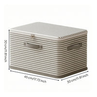 Foldable Storage Box Stackable Organizer Portable for Bedroom