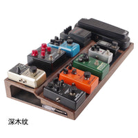 加大号单块效果器板子效果器轨迹板可隐藏电源Guitar Pedal Board