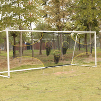 5/7/11-a-side Football Shooting Training Target Net for Free Kick Practice