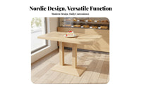 Cafe Table and Chair Set Minimalist Design Restaurant Dining Set Sturdy Modern Kitchen Table and Chairs for Business Owners, Families, Milk Tea Shop