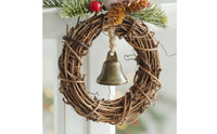 Twig Wreath with Bird Rustic Bird Wreath for Christmas Decoration