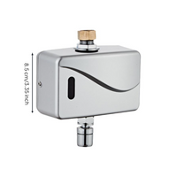 Touchless infrared sensor faucet