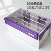 乐鑫新款路亚箱多色3700线轴箱 模块化收纳箱 3700渔具收纳线轴箱