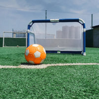 Foldable Soccer Goal Lightweight Portable Soccer Goal Easy to Assemble for Young Athletes, Kids, School Fields
