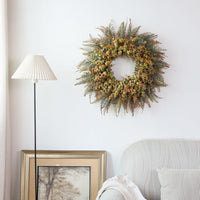 Artificial Eucalyptus Wreath Realistic Eucalyptus Wreath House Decoration