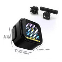Brake-sensing ultra bright bike light
